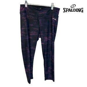SPALDING Women's Activewear 3/4 Printed Leggings‎